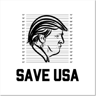 Trump Mugshot Posters and Art